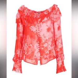 PINKO CIOBIN BLOUSE Size IT42 / US 6